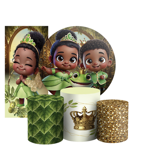 Arte Digital Painel de Festa - Princesa Tiana 804033