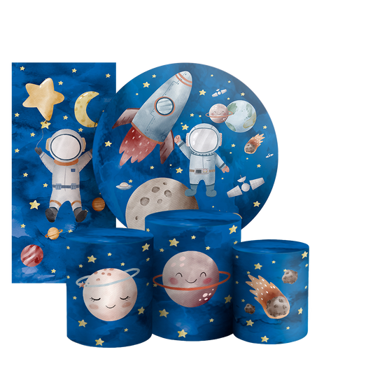 Arte Digital Painel de Festa - Astronauta 804045