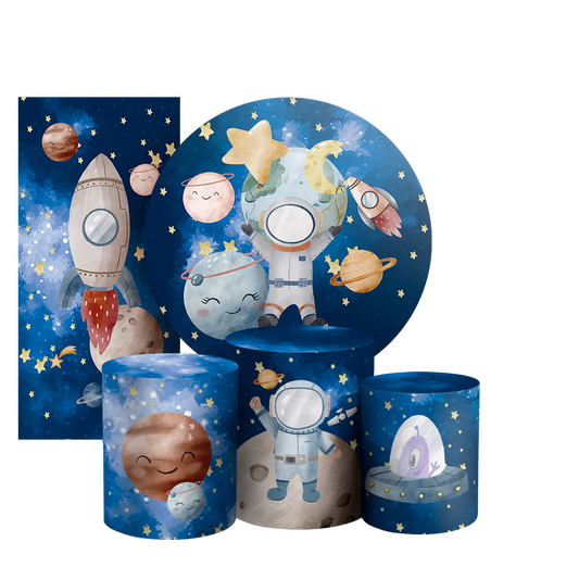 Arte Digital Painel de Festa - Astronauta 804050