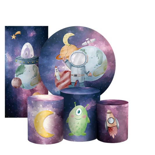 Arte Digital Painel de Festa - Astronauta 804052