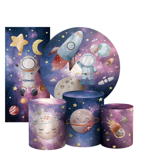 Arte Digital Painel de Festa - Astronauta 804054