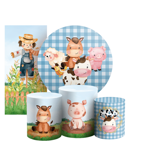 Arte Digital Painel de Festa - Fazendinha 804058