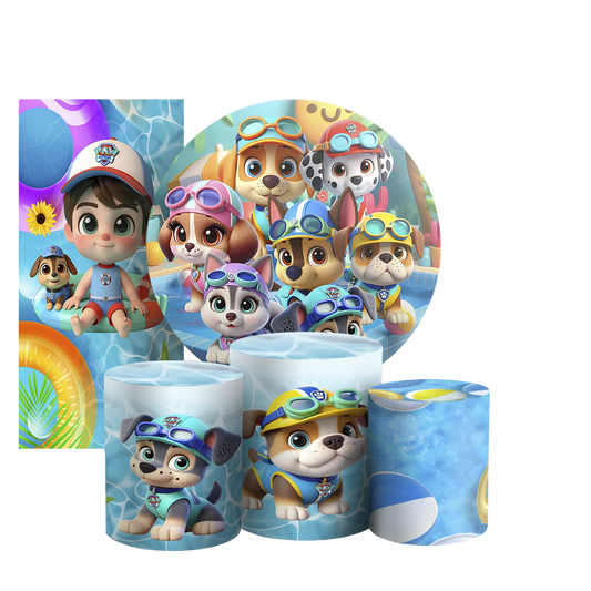 Arte Digital Painel de Festa - Patrulha Canina 804078