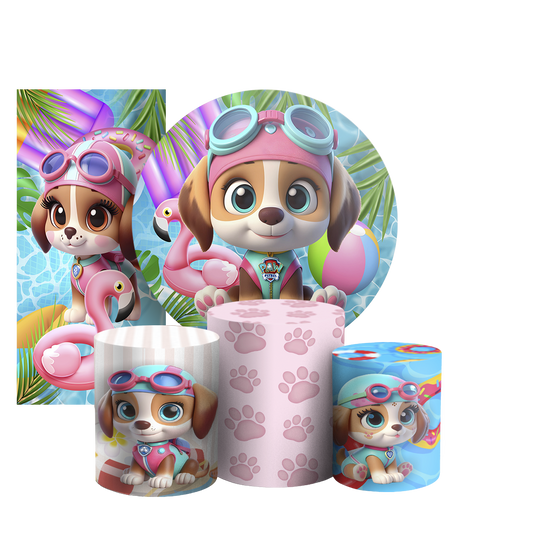 Arte Digital Painel de Festa - Patrulha Canina 804079