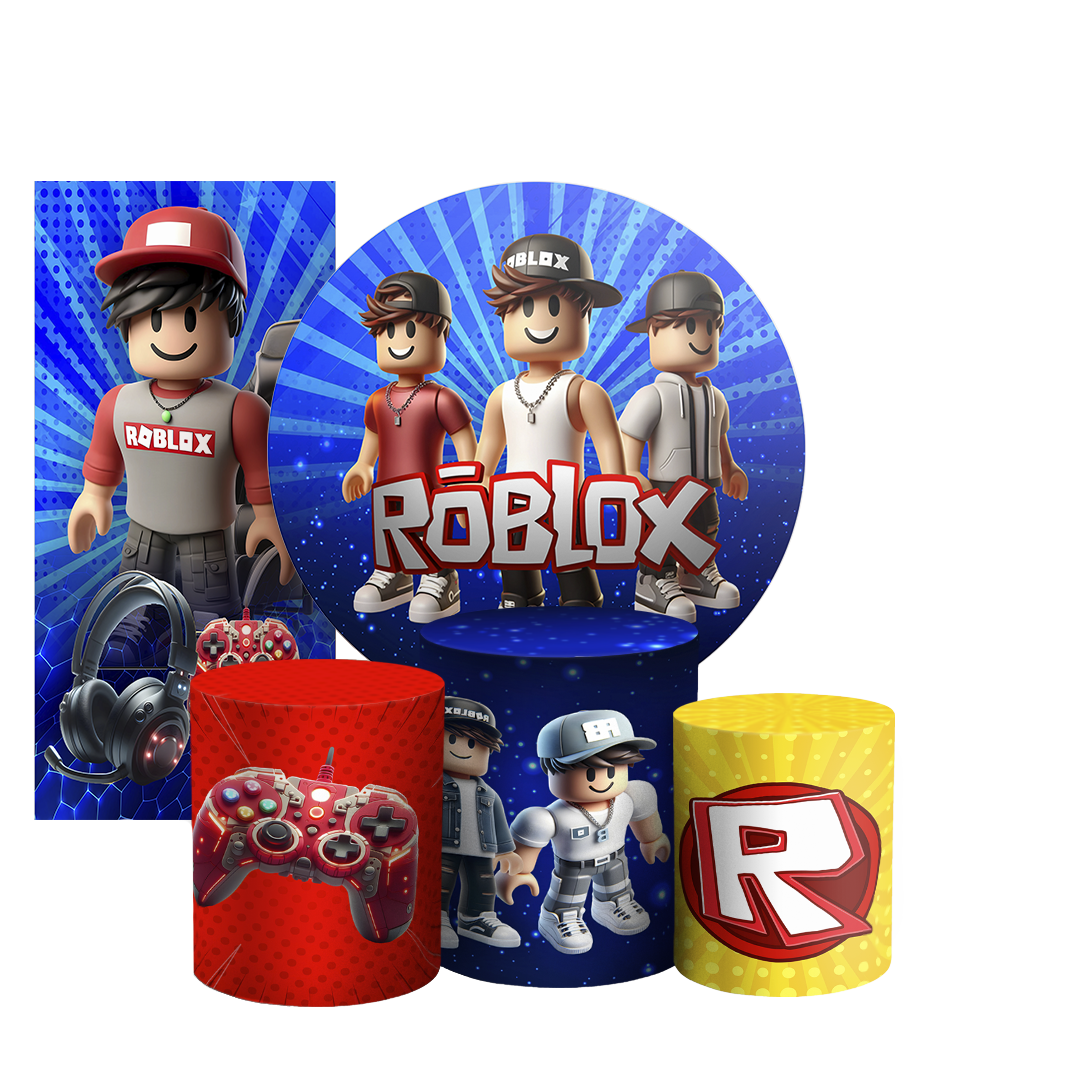 Arte Digital Painel de Festa - Roblox 804090