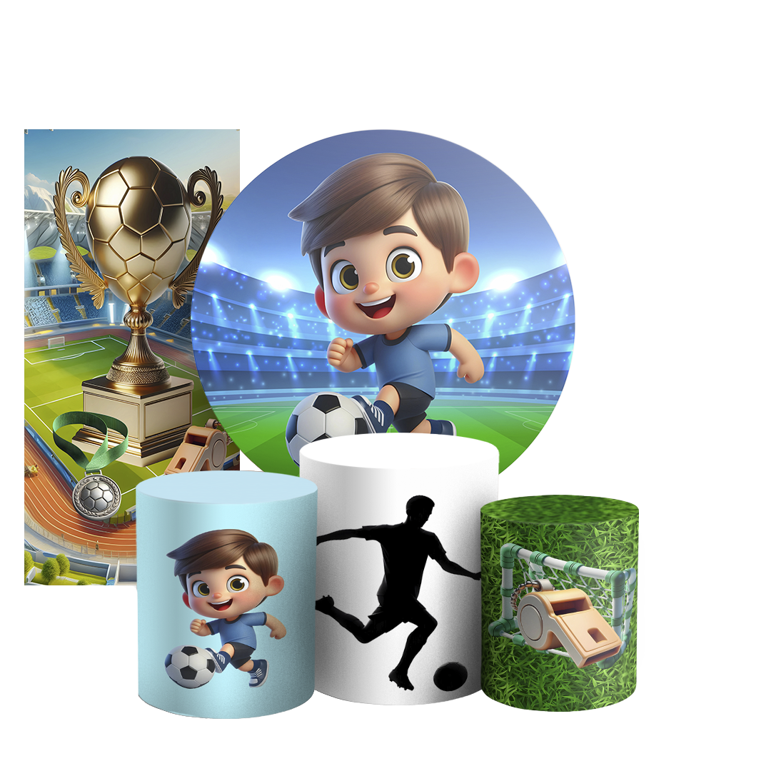 Arte Digital Painel de Festa - Futebol 804118