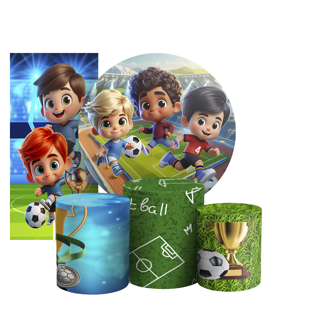 Arte Digital Painel de Festa - Futebol 804120