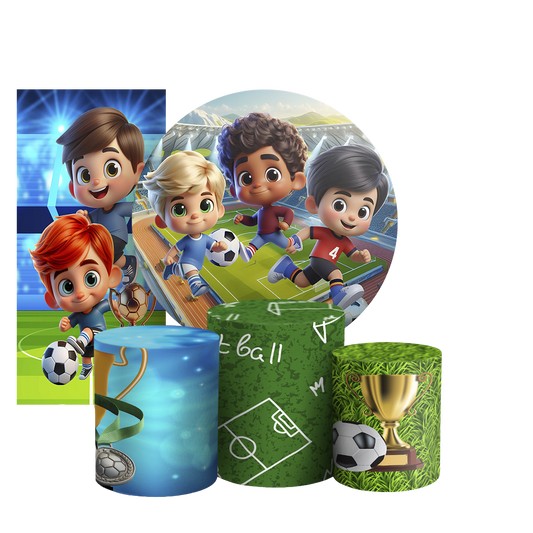 Arte Digital Painel de Festa - Futebol 804120