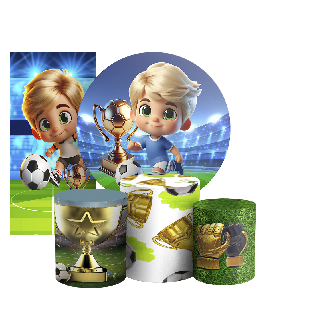 Arte Digital Painel de Festa - Futebol 804121