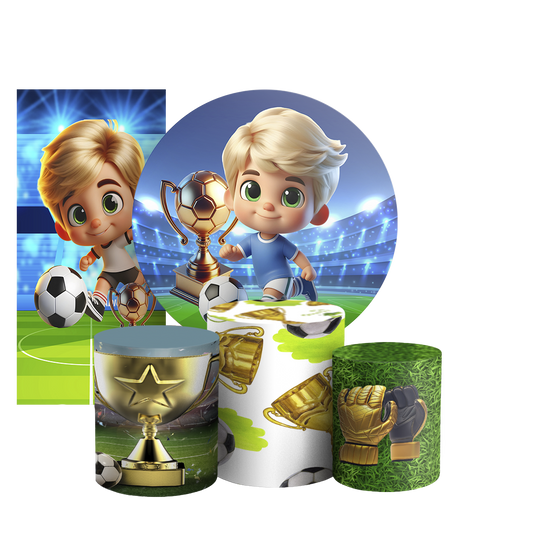 Arte Digital Painel de Festa - Futebol 804121