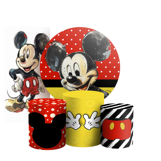 Arte Digital Painel de Festa - Mickey 804122