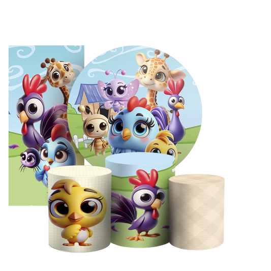 Arte Digital Painel de Festa - Pintadinha 804128