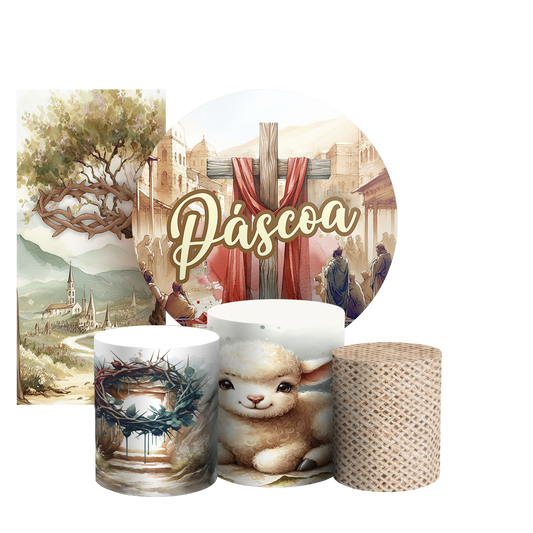 Arte Digital Painel de Festa - Páscoa 804166