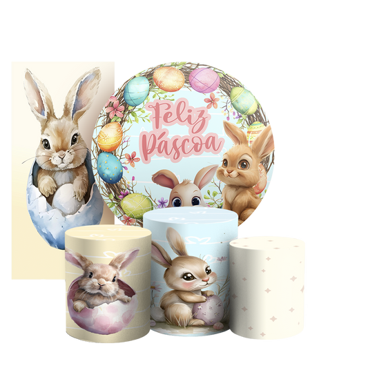 Arte Digital Painel de Festa - Páscoa 804169