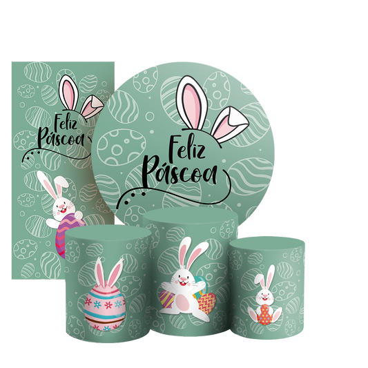 Arte Digital Painel de Festa - Páscoa 804180