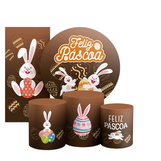 Arte Digital Painel de Festa - Páscoa 804185