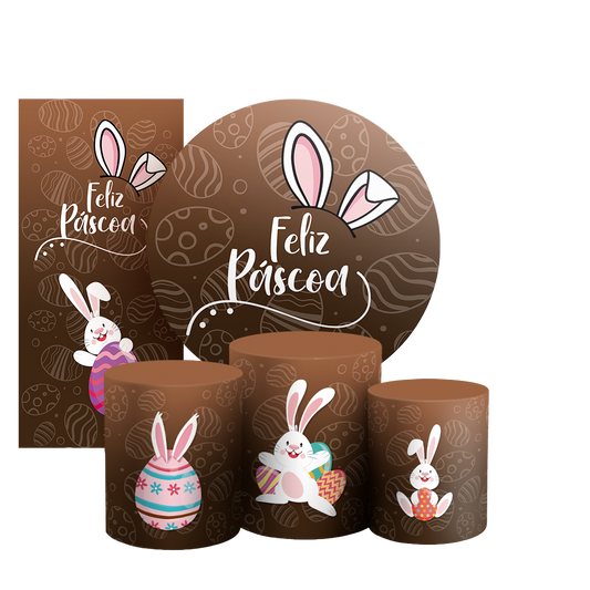 Arte Digital Painel de Festa - Páscoa 804202