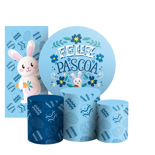 Arte Digital Painel de Festa - Páscoa 804204