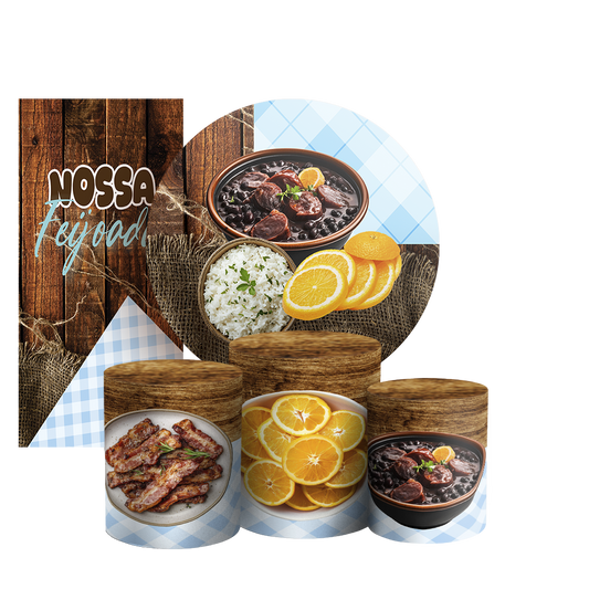 Arte Digital Painel de Festa - Feijoada 804252