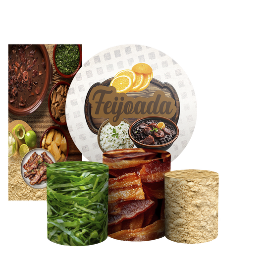 Arte Digital Painel de Festa - Feijoada 804253