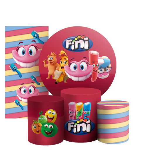 Arte Digital Painel de Festa - Doces Fini 804275