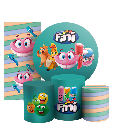 Arte Digital Painel de Festa - Doces Fini 804283