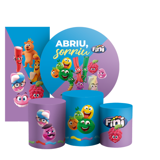 Arte Digital Painel de Festa - Doces Fini 804284