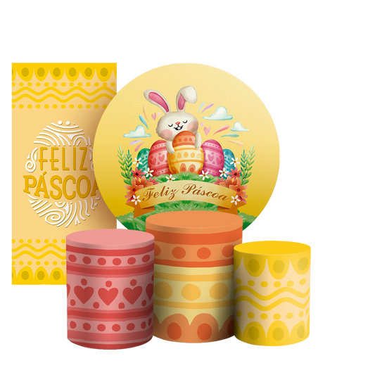 Arte Digital Painel de Festa - Páscoa 804287