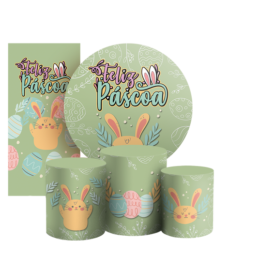 Arte Digital Painel de Festa - Páscoa 804288