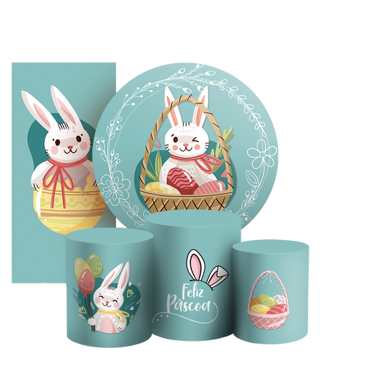 Arte Digital Painel de Festa - Páscoa 804289