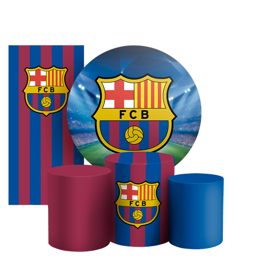 Arte Digital Painel de Festa - Time Barcelona 804290