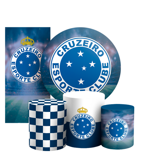 Arte Digital Painel de Festa - Time Cruzeiro 804296
