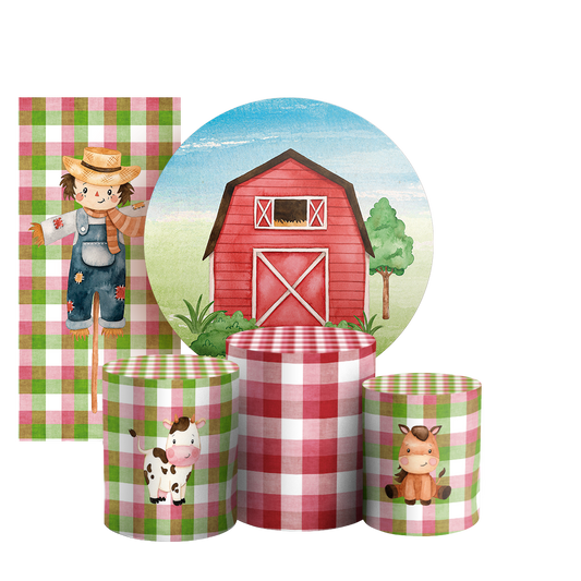 Arte Digital Painel de Festa - Fazendinha 804314