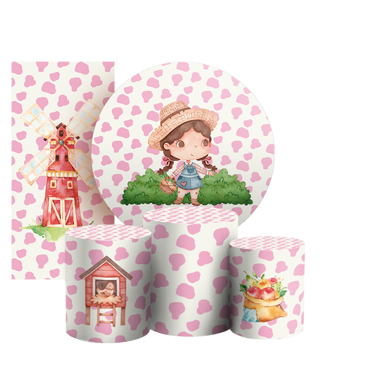 Arte Digital Painel de Festa - Fazendinha 804315