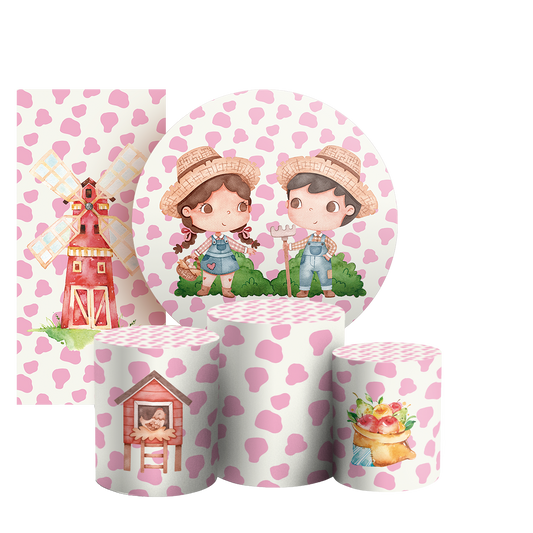 Arte Digital Painel de Festa - Fazendinha 804317