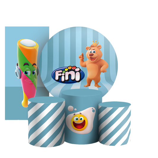 Arte Digital Painel de Festa - Fini 804325