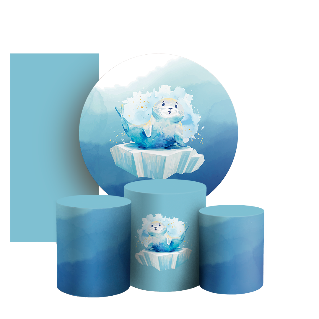 Arte Digital Painel de Festa - Fundo Do Mar 804333