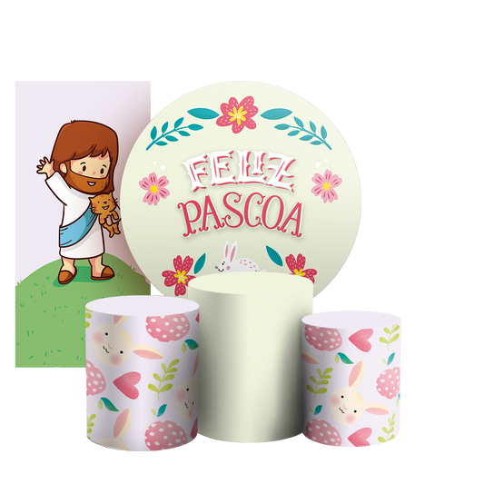 Arte Digital Painel de Festa - Pascoa 804345