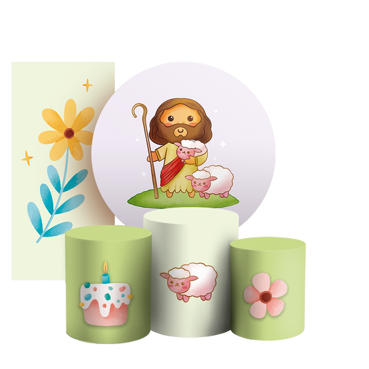 Arte Digital Painel de Festa - Pascoa 804348