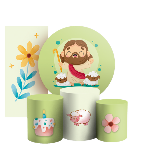 Arte Digital Painel de Festa - Pascoa 804349