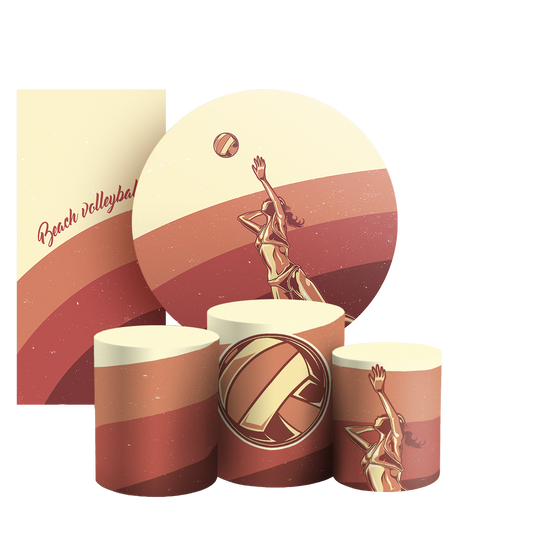 Arte Digital Painel de Festa - Volei 804364