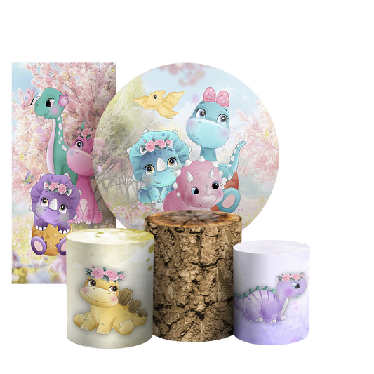 Arte Digital Painel de Festa - Dinossauro 804401