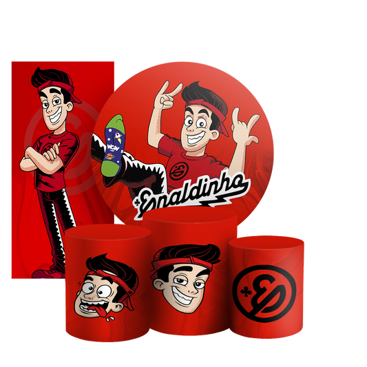 Arte Digital Painel de Festa - Enaldinho 804405