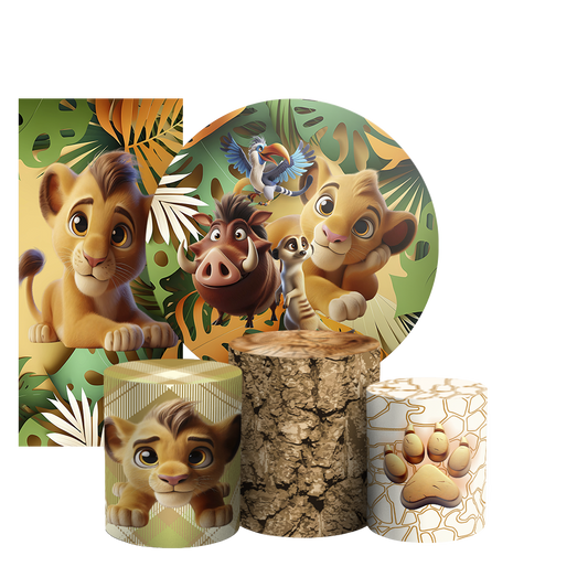 Arte Digital Painel de Festa - Rei Leão 804413