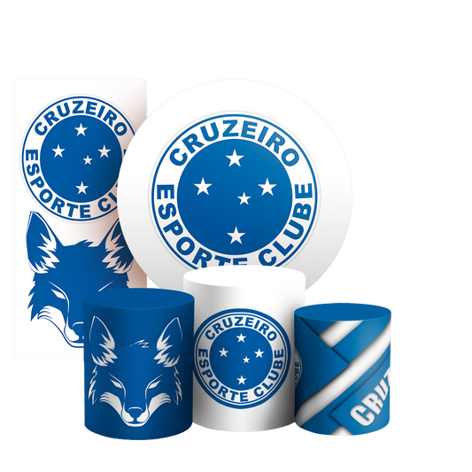 Arte Digital Painel de Festa - Time Cruzeiro 804453