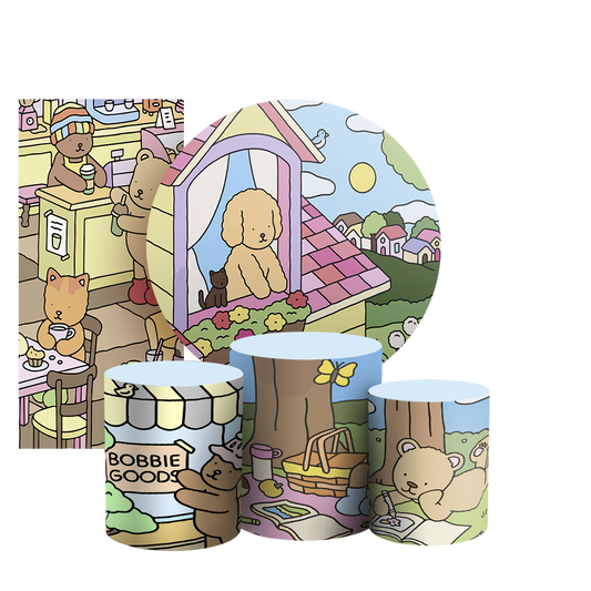 Arte Digital Painel de Festa - Bobbie Goods 804471