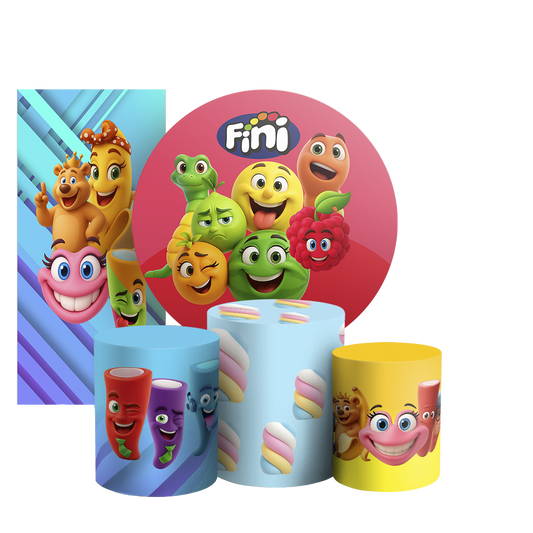 Arte Digital Painel de Festa - Doce Fini 804476