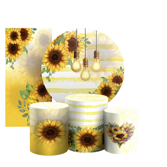 Arte Digital Painel de Festa - Floral 804481