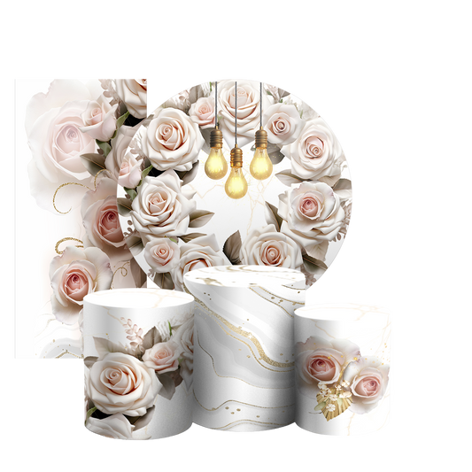 Arte Digital Painel de Festa - Floral 804483