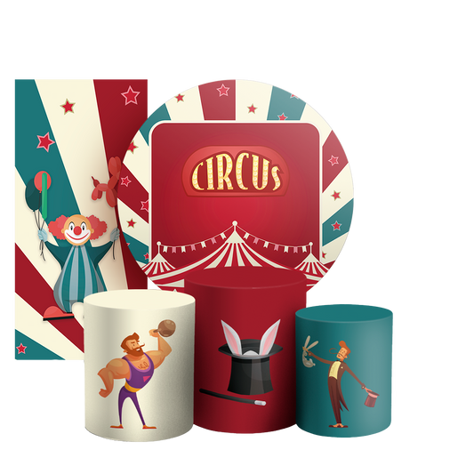 Arte Digital Painel de Festa - Circo 804500